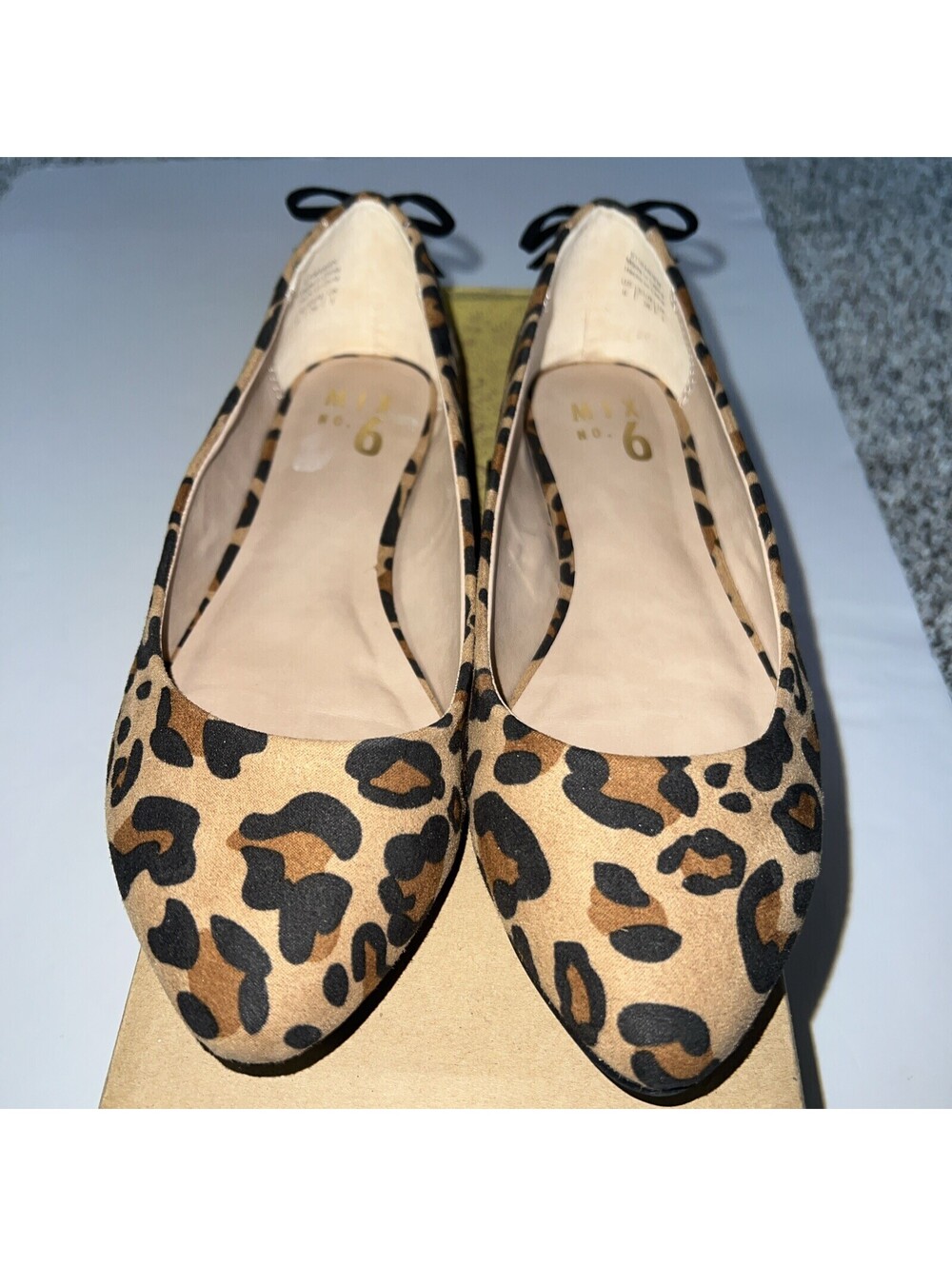 Mix No 6 Leopard Flat Women’s Size 6
